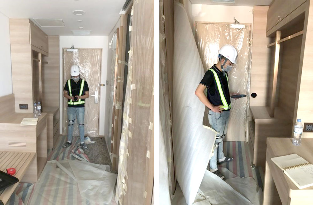 DASM noise measurement survey and sound insulation and absorption consulting for the Sotetsu International Hotel Project - HCMC