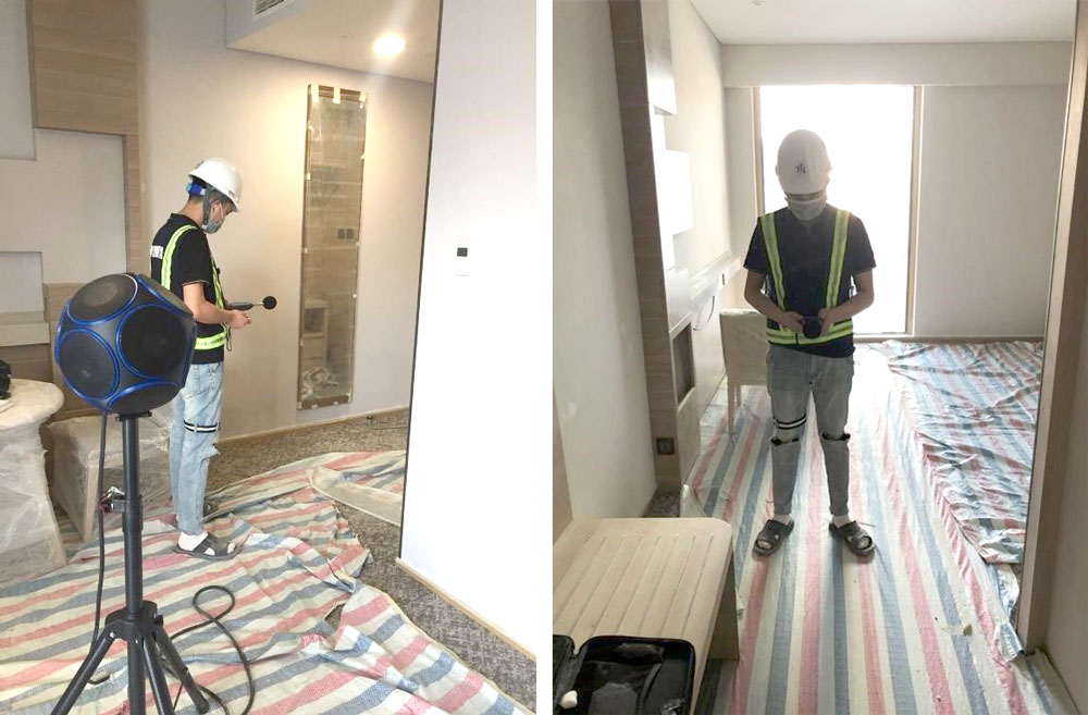 DASM noise measurement survey and sound insulation and absorption consulting for the Sotetsu International Hotel Project - HCMC