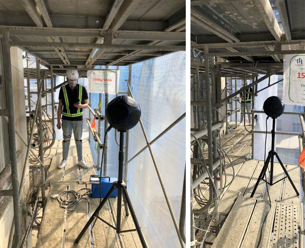 DASM noise measurement survey and sound insulation and absorption consulting for the Sotetsu International Hotel Project - HCMC