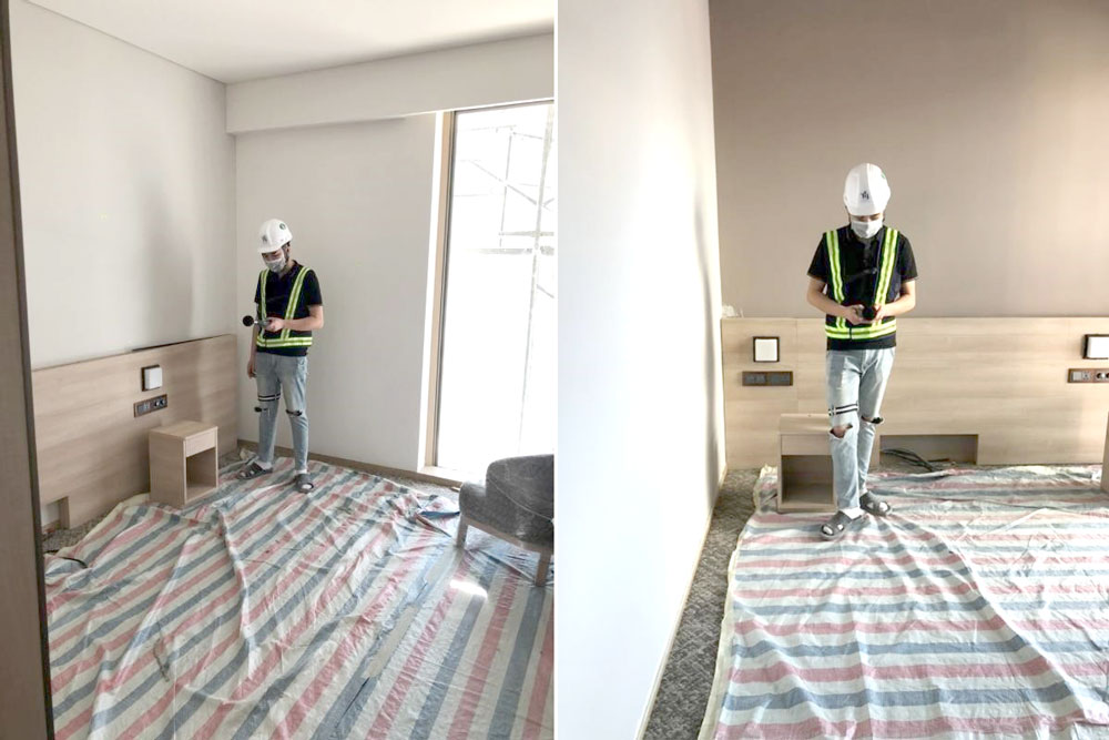 DASM noise measurement survey and sound insulation and absorption consulting for the Sotetsu International Hotel Project - HCMC