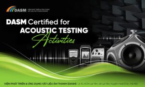 DASM Certified for Acoustic Testing Activities