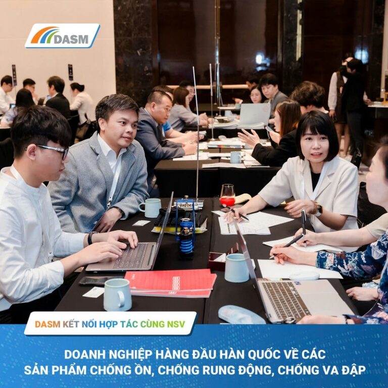 Viện DASM Hợp Tác NSV Company – Doanh Nghiệp Hàng Đầu Hàn Quốc Về Giải Pháp Kiểm Soát Rung Động, Tiếng Ồn Và Chấn Động