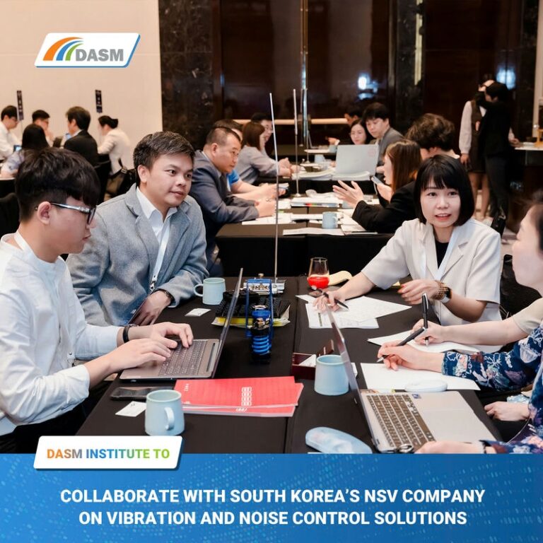 DASM Institute to Collaborate with South Korea’s NSV Company on Vibration and Noise Control Solutions