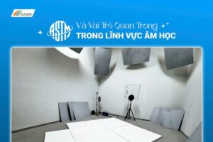 Viện DASM đo kiểm âm thanh và thực hiện các dịch vụ âm học theo tiêu chuẩn quốc tế, trong đó có tiêu chuẩn ASTM