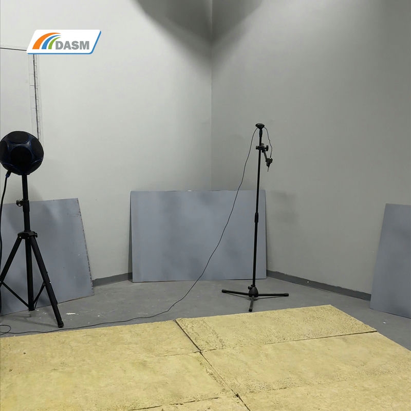 ASTM C423 is a standard developed by ASTM International (American Society for Testing and Materials), specifying the method for measuring sound absorption in a reverberation room