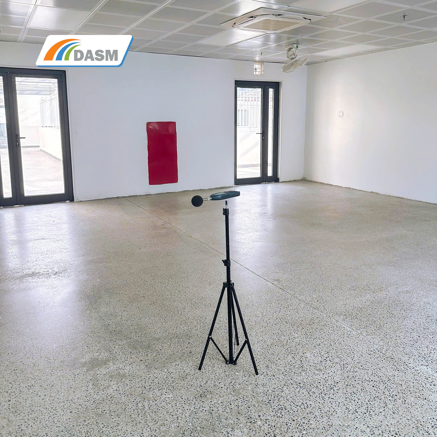 DASM đo lường, khảo sát hiện trường cụ thể để đưa ra giải pháp âm học phù hợp nhất cho khách hàng