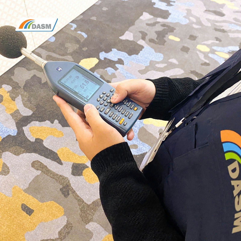 DASM carried out the testing in strict accordance with international standards, using specialized equipment