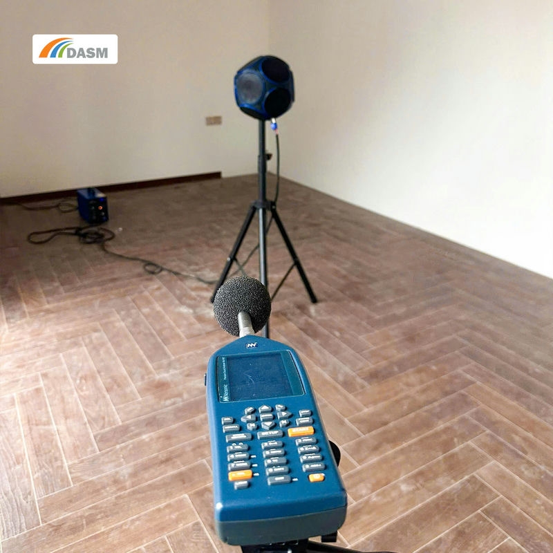 DASM đo thời gian vang âm RT cho công trình biệt thự của khách hàng ở Hà Nội