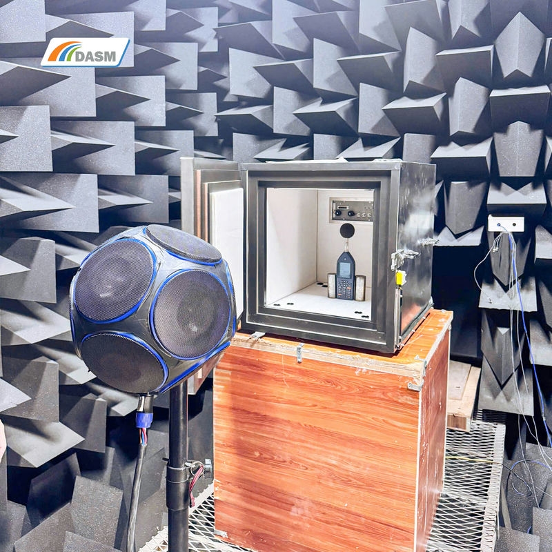 DASM setup quá trình đo kiểm theo đúng tiêu chuẩn ISO 3744/3745