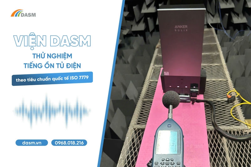 DASM cung cấp dịch vụ thử nghiệm tiếng ồn tủ điện theo tiêu chuẩn quốc tế ISO 7779