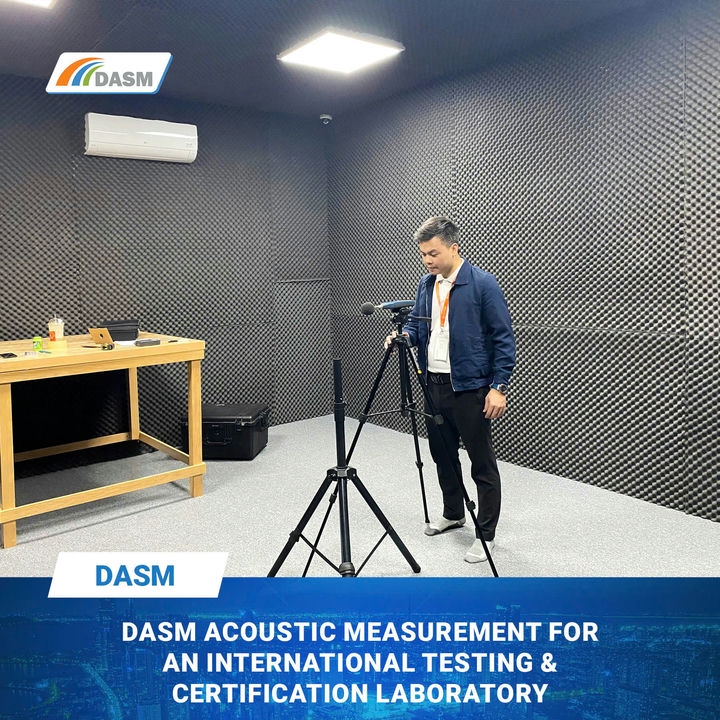 DASM provides advanced acoustic measurement and noise emission testing services for Testing & Certification laboratories