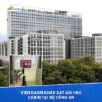 Viện DASM khảo sát âm học cabin thu âm tại Bộ Công an theo tiêu chuẩn ISO 3382